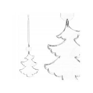 Vánoční ozdoba - Křišťálový stromek 11,5cm