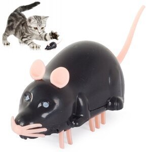 Elektrická myš, vibrační hračka, kousátko pro kočky