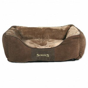 Pelech Scruffs Chester Box Bed čokoládový M 60x50cm