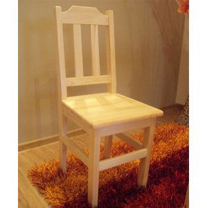 Jídelní židle z masivu borovice (Barva dřeva: Borovice)
