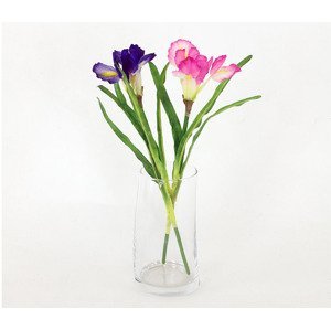 Umělá květina - iris. UKA025, sada 12 ks