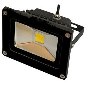 LED reflektor Premium Line 10W, black, 800 lumen studená bílá 230V