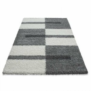 Kusový koberec Gala 2505 light grey (Varianta: Kruh 80 cm průměr)