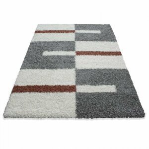 Kusový koberec Gala shaggy 2505 terra (Varianta: 160 x 230 cm)