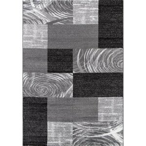 Kusový koberec Parma 9220 black (Varianta: 140 x 200 cm)