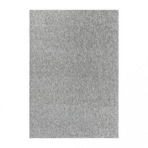 Kusový koberec Nizza 1800 lightgrey (Varianta: Kruh 160 cm průměr)