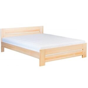 Dřevěná postel LK198, 160x200, buk