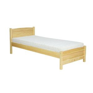 Dřevěná postel LK125, 80x200, borovice