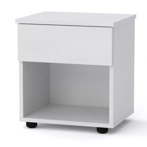 Noční stolek PKT-8 (Barva dřeva: bílá)