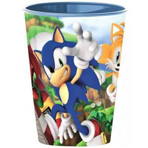 PLASTOVÝ KELÍMEK SONIC (Forkids - velikost: uni)