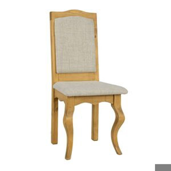 Borovicová židle KT712, šířka: š46, výška: š100, hloubka: g49, sada 5 ks (Barva dřeva: Přírodní vosk)