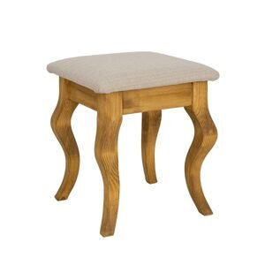 Borovicová židle KT713, šířka: š40, výška: š46, hloubka: g40, sada 5 ks (Barva dřeva: Přírodní vosk)