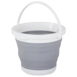 Silikonový kbelík, skládací, 5 litrů, 5 litrů