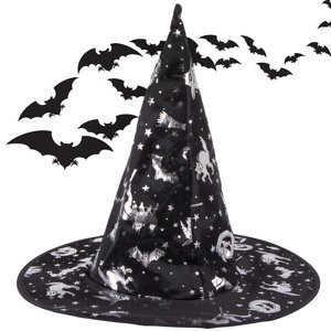 Halloween čarodějnický klobouk pojďme nosit čaroděje