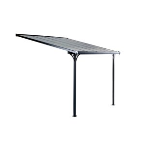 Pergola BOREAS D 9,58m²- TRANSPARENTNÍ polykarbonát IWH-10290008