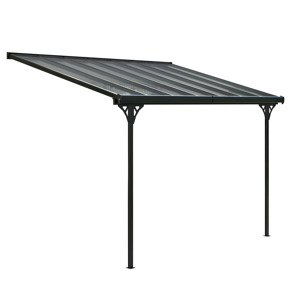 Pergola BOREAS F 13,30m²- ŠEDÝ polykarbonát IWH-10290006