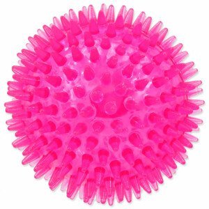 Hračka DOG FANTASY míček pískací růžový 8 cm - Zákaznícke dni 28.3. – 30.4.2024
