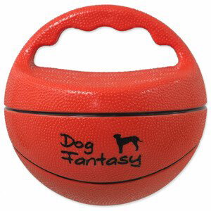 Hračka DOG FANTASY Ball míč s rukojetí pískací - Zákaznícke dni 28.3. – 30.4.2024