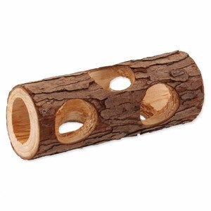 Úkryt SMALL ANIMALS kmen stromu dřevěný 5 x 15 cm - Zákaznické dny 28.3. – 30.4.2024