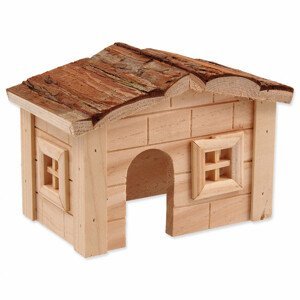 Domek SMALL ANIMALS dřevěný jednopatrový 20,5 x 14,5 x 12 cm - Zákaznícke dni 28.3. – 30.4.2024
