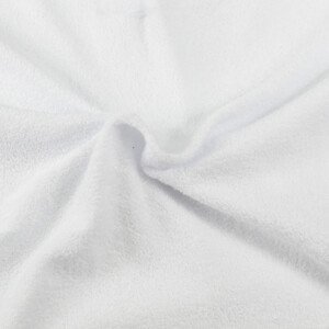 Froté prostěradlo na vysokou matraci bílé (Rozměr: 90x200 jednolůžko)