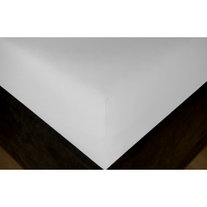 Jersey prostěradlo EXCLUSIVE bílé (Rozměr: 180x200 dvojlůžko)