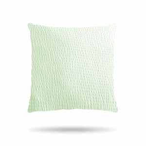Krepový povlak na polštář zelený (Rozměr: 45x60)