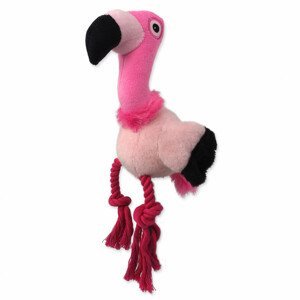 Hračka Dog Fantasy Silent Squeak plameňák růžový 27cm - Zákaznícke dni 28.3. – 30.4.2024