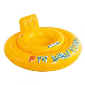 Kruh dětský dvojitý MY BABY FLOAT INTEX 56585 (žlutá)