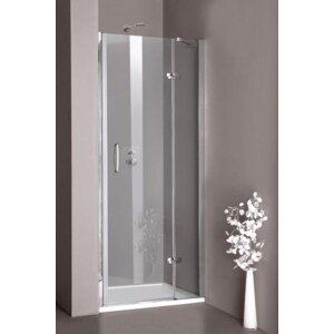 CONCEPT 300 sprchové dveře 100x190 cm, křídlové, levé, stříbrná/čiré sklo