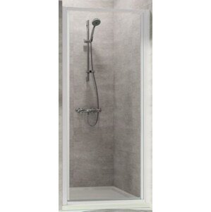 CONCEPT 70 sprchové dveře 1000x1900mm, jednokřídlé, stříbrná matná/čiré sklo AP