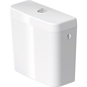 DURAVIT D-CODE WC kombi nádržka, boční přívod vody, Dual-Flush