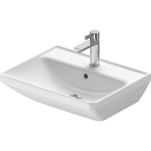 DURAVIT D-NEO umyvadlo 60 cm, s otvorem pro baterii a přepadem, WonderGliss