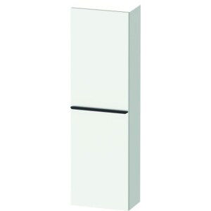 DURAVIT D-NEO skříňka 400x240x1320mm, střední, pravá, 1 dřevěná dvířka, 4 skleněné police, white mat