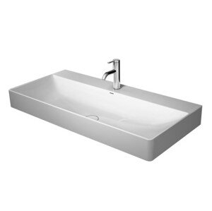 DURAVIT DURASQUARE umyvadlo 100 cm, s otvorem pro baterii, bez přepadu