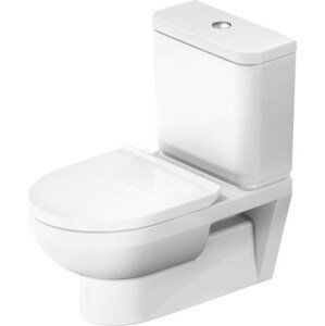 DURAVIT NO.1 stojící WC 365x650mm, kombinované, hluboké splachování, bez nádržky, rimless, bílá