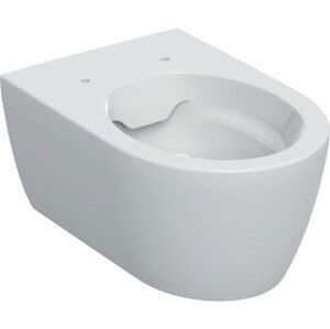 GEBERIT ICON závěsné WC 355x530x330mm, s hlubokým splachováním, uzavřený tvar, Rimfree, bílá