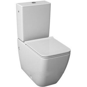 JIKA PURE WC kombi mísa 355x670x430mm, kapotovaná ke stěně, bílá