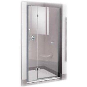 RAVAK FINELINE PFSD2 EXCLUSIVE sprchové dveře 90x190 cm, křídlové, levé, chrom/sklo transparent