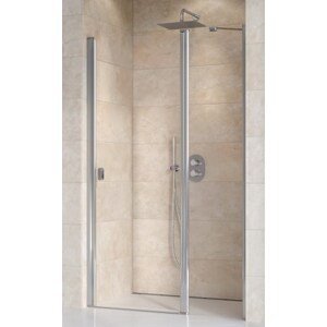 RAVAK CHROME CSD2 120 sprchové dveře 120x195 cm, lítací, lesk/sklo transparent