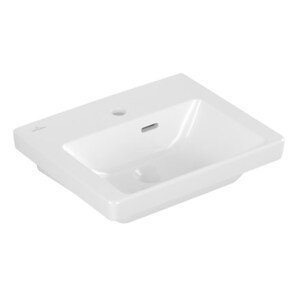 VILLEROY & BOCH SUBWAY 3.0 umyvadlo 45 cm, s otvorem pro baterii a přepadem, alpská bílá