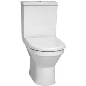 VITRA S50 WC mísa 360x655x400mm, stacionární, vodorovný odpad, bílá