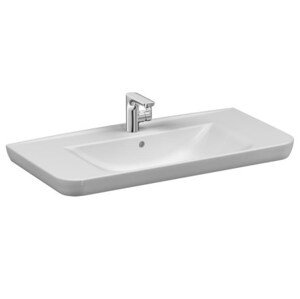 VITRA SENTO umyvadlo 98 cm, s otvorem pro baterii a přepadem, VitrAhygiene