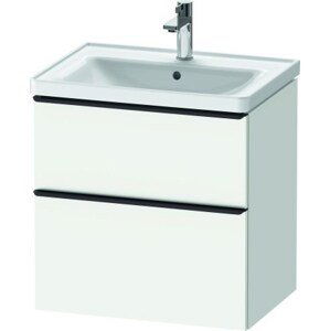 DURAVIT D-NEO skříňka s umyvadlem 634x452x625mm, závěsná, 2 zásuvky, white mat