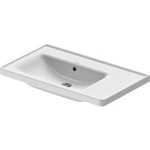 DURAVIT D-NEO umyvadlo 80 cm, s přepadem