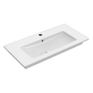 VILLEROY & BOCH VERITY LINE umyvadlo 80 cm, s otvorem pro baterii a přepadem, alpská bílá