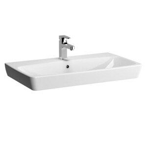 VITRA METROPOLE umyvadlo na desku 80 cm, s otvorem pro baterii a přepadem, VitrAhygiene