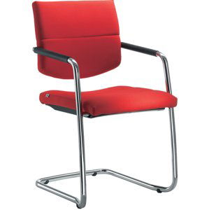 LD SEATING Konferenční židle LASER 683-Z-N4, kostra chrom
