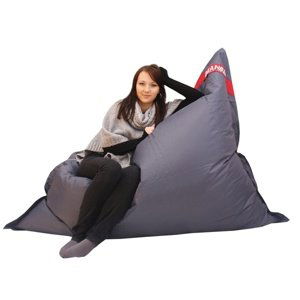 BEANBAG Sedací vak 179x140 perfekt dark gray