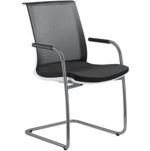 LD SEATING Konferenční židle LYRA NET 213-Z-N2, kostra šedá